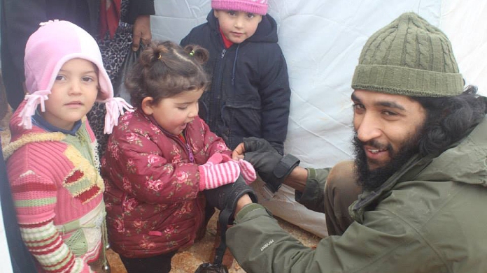 Tauqir Sharif has worked in Syria since 2012. [Photo: Aid Convoy]
